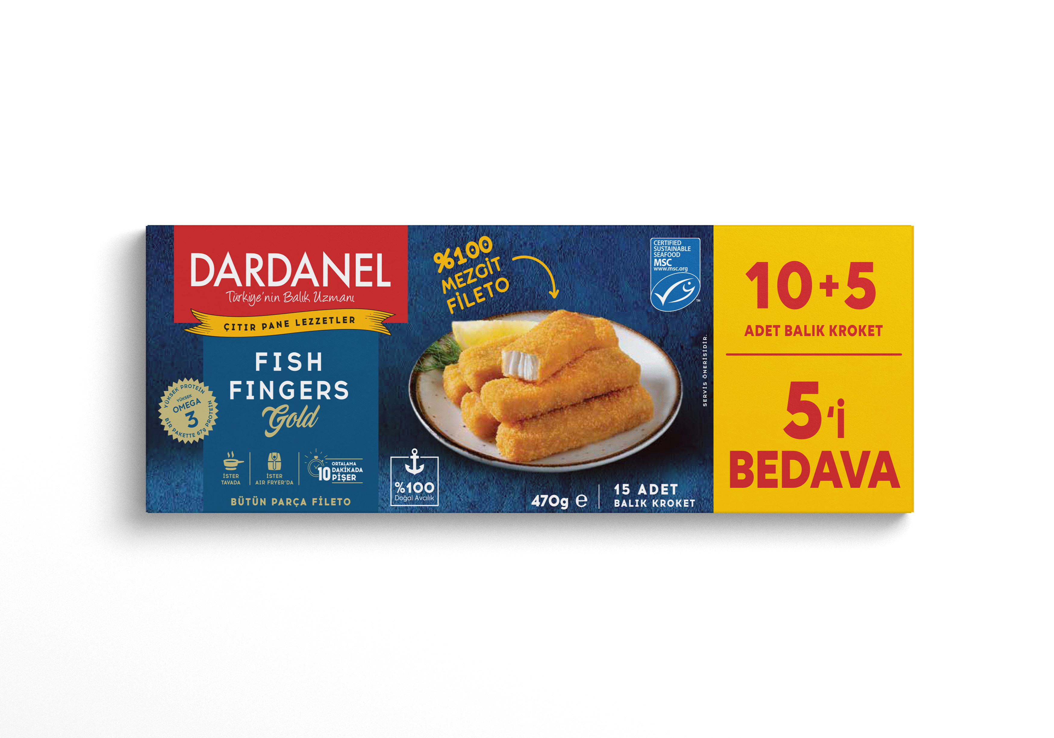 Fish Fingers Gold